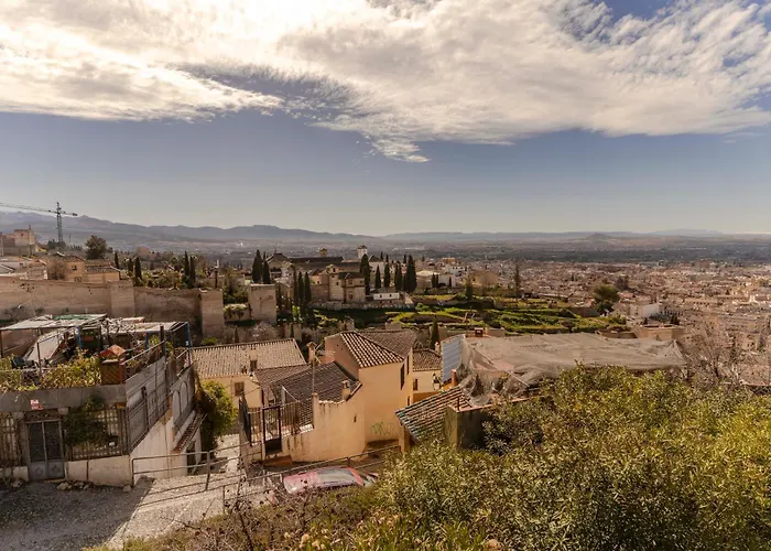 Albalh - La Casita De La Plaza En Albaicin Con Terraza Privada Y Vistas Espectaculares 펜션 *