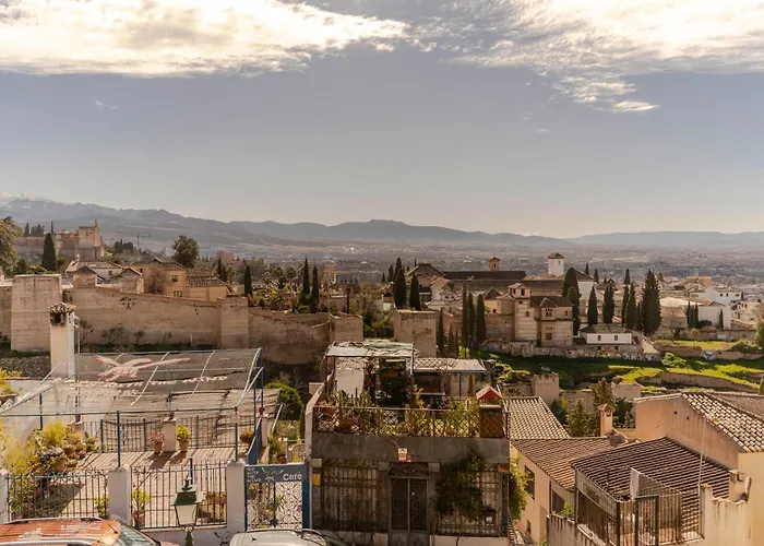 Albalh - La Casita De La Plaza En Albaicin Con Terraza Privada Y Vistas Espectaculares 그라나다
